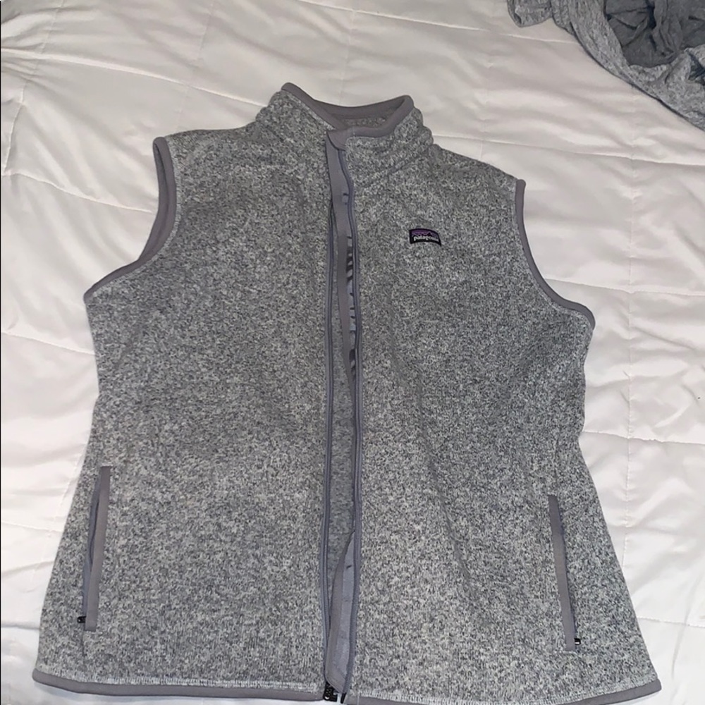 Patagonia gray woman’s vest